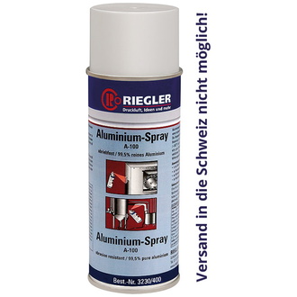 Riegler Aluminium-Spray, Temperatur max 800 °C, 400 ml