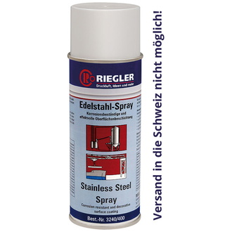 Riegler Edelstahl-Spray, Temperatur max. 300 °C, 400 ml