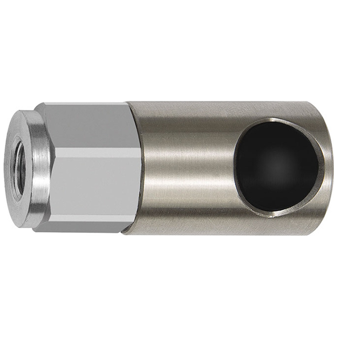 Riegler Druckknopf-Sicherheitskupplung NW 6, ISO 6150 C, ES, G 3/8 IG