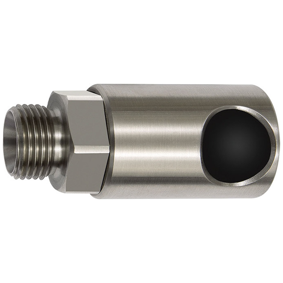 Riegler Druckknopf-Sicherheitskupplung NW 8, ISO 6150 C, ES, G 3/8 AG