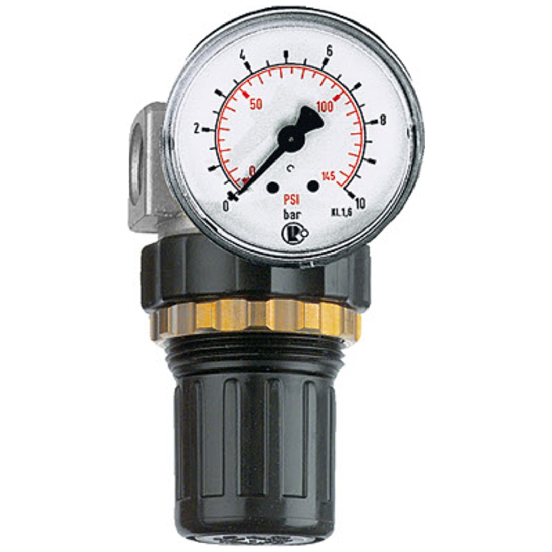 Riegler Druckregler »Standard-mini«, Schalttafelmutter, G 1/4, 0,1-3 bar