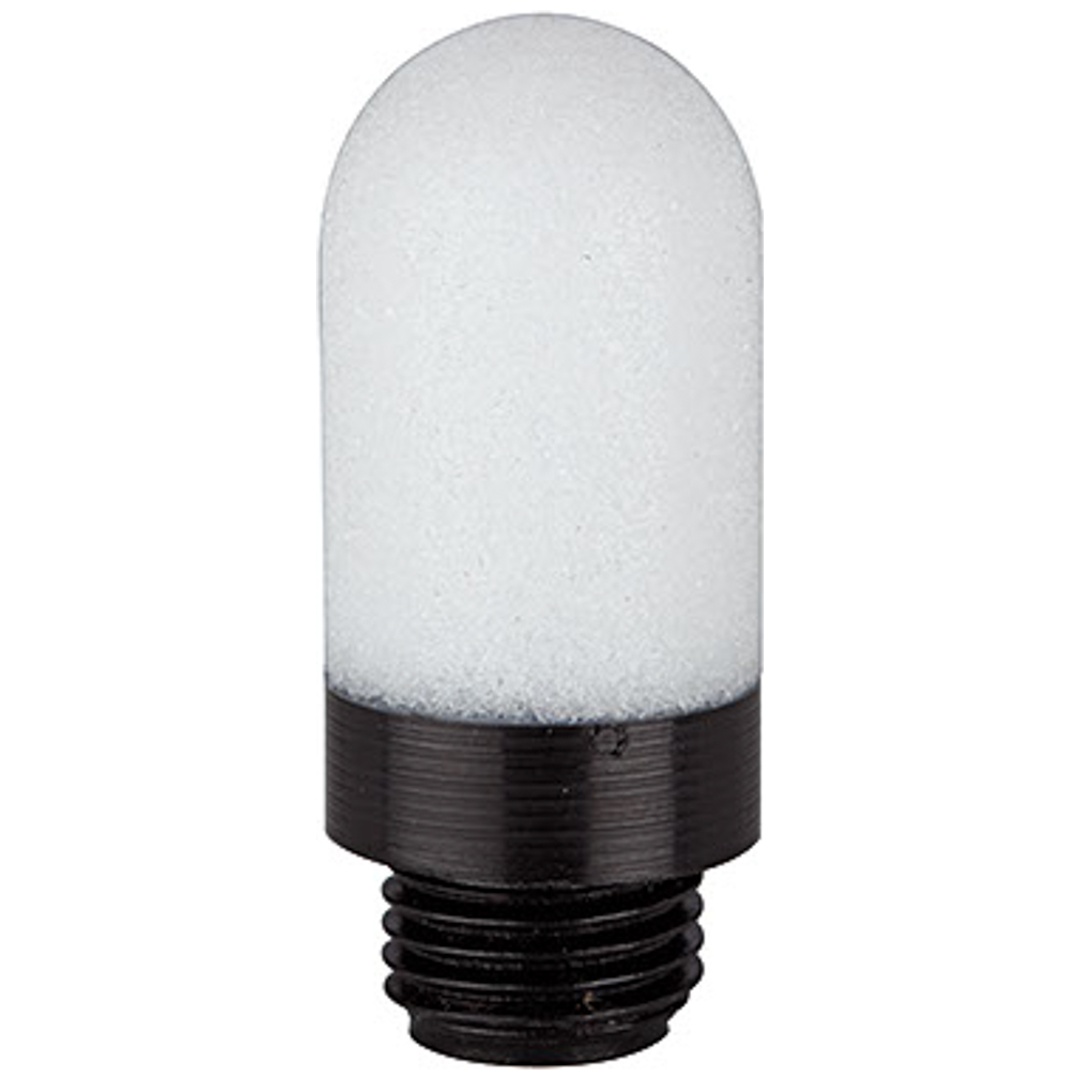 Riegler Kunststoff-Schalldämpfer, G 1/4, Porenweite max. 50 µm
