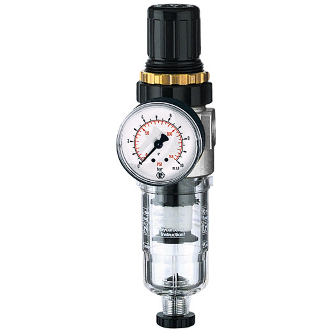Riegler Filterregler »Standard-mini«, mit PC-Behälter inkl. Mano., G 1/4