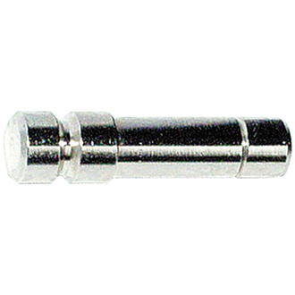 Riegler Verschlussstecker »value line«, Stutzen 4 mm, Messing vernickelt