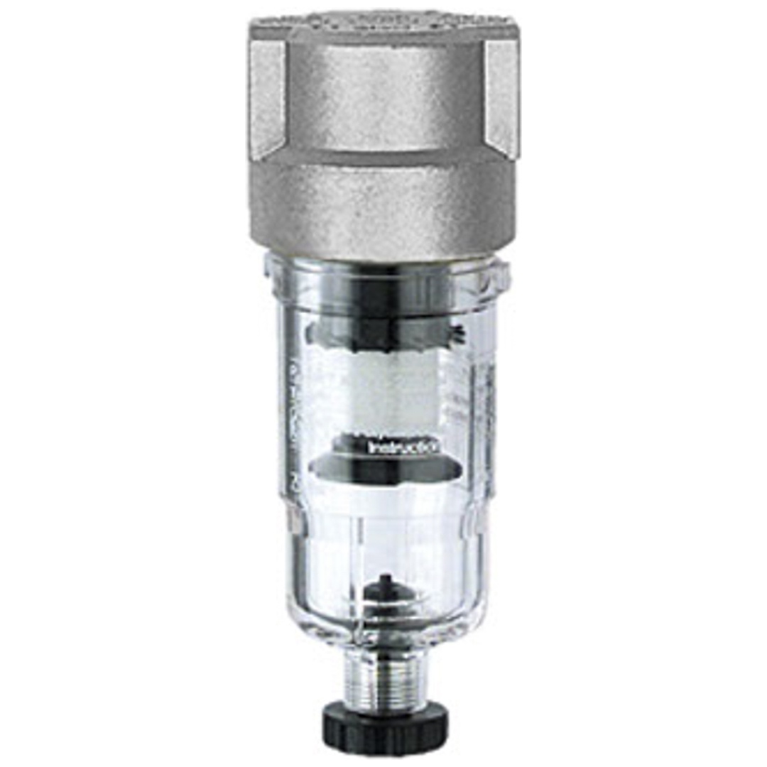 Riegler Filter »Standard-mini«, Polycarbonatbehälter, 8 µm, BG 0, G 1/4