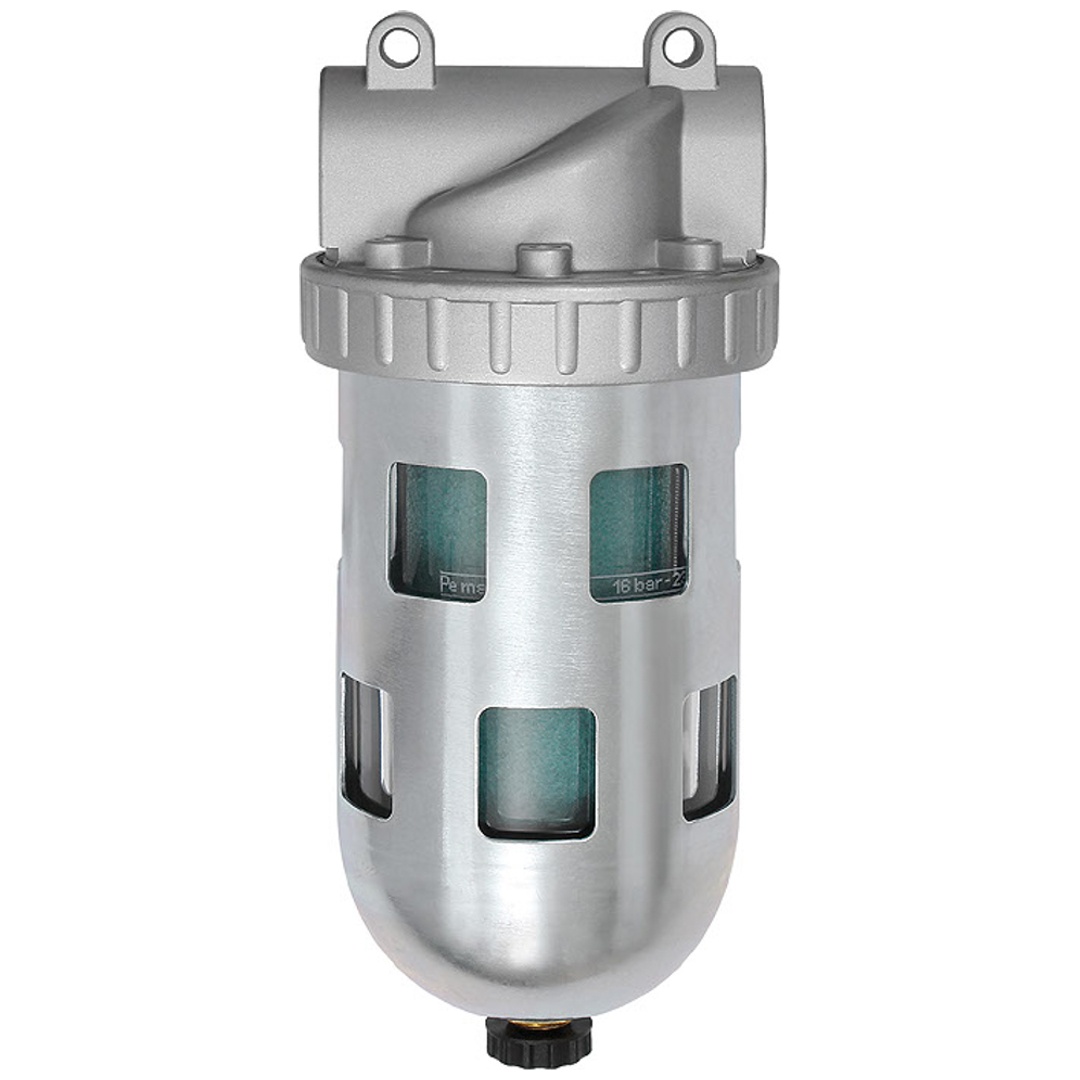 Riegler Spezialfilter »Standard«, PC-Behälter und Schutzkorb, BG 1, G 3/8
