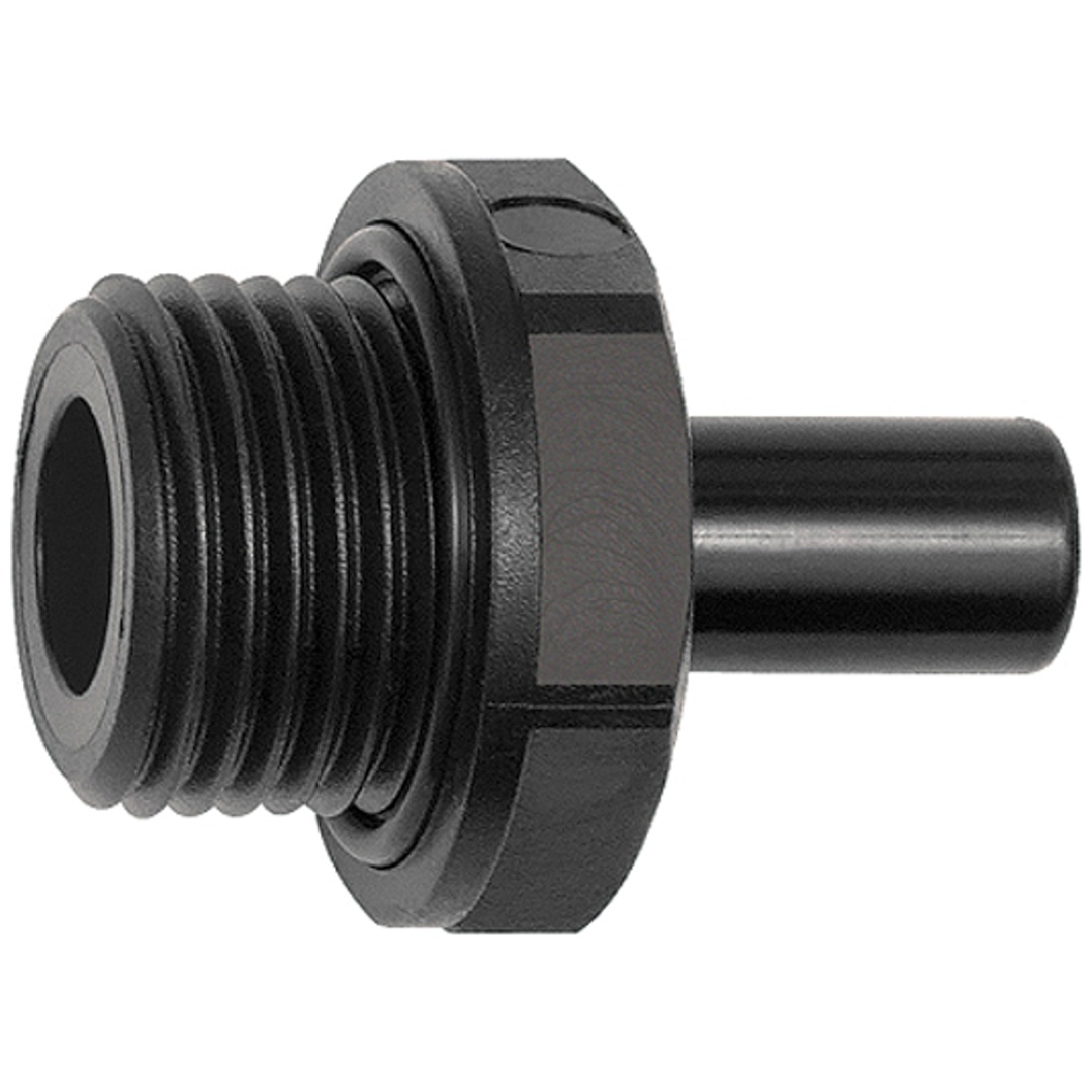Riegler Einschraub-Stutzen POM, G 1/4, für Schlauch-Außen-Ø 4 mm