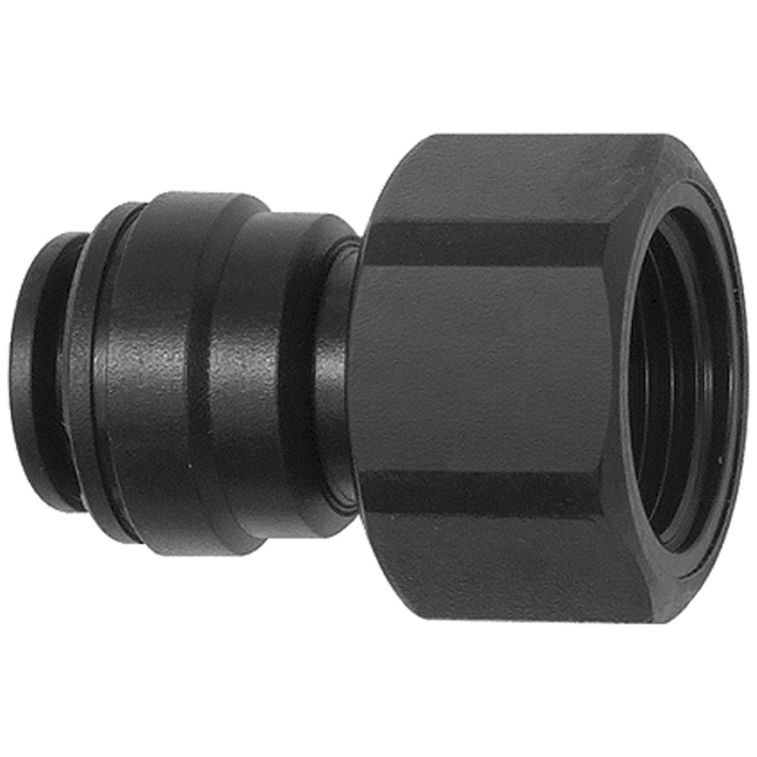 Riegler Aufschraubverbinder POM, G 3/4, für Schlauch-Außen-Ø 8 mm