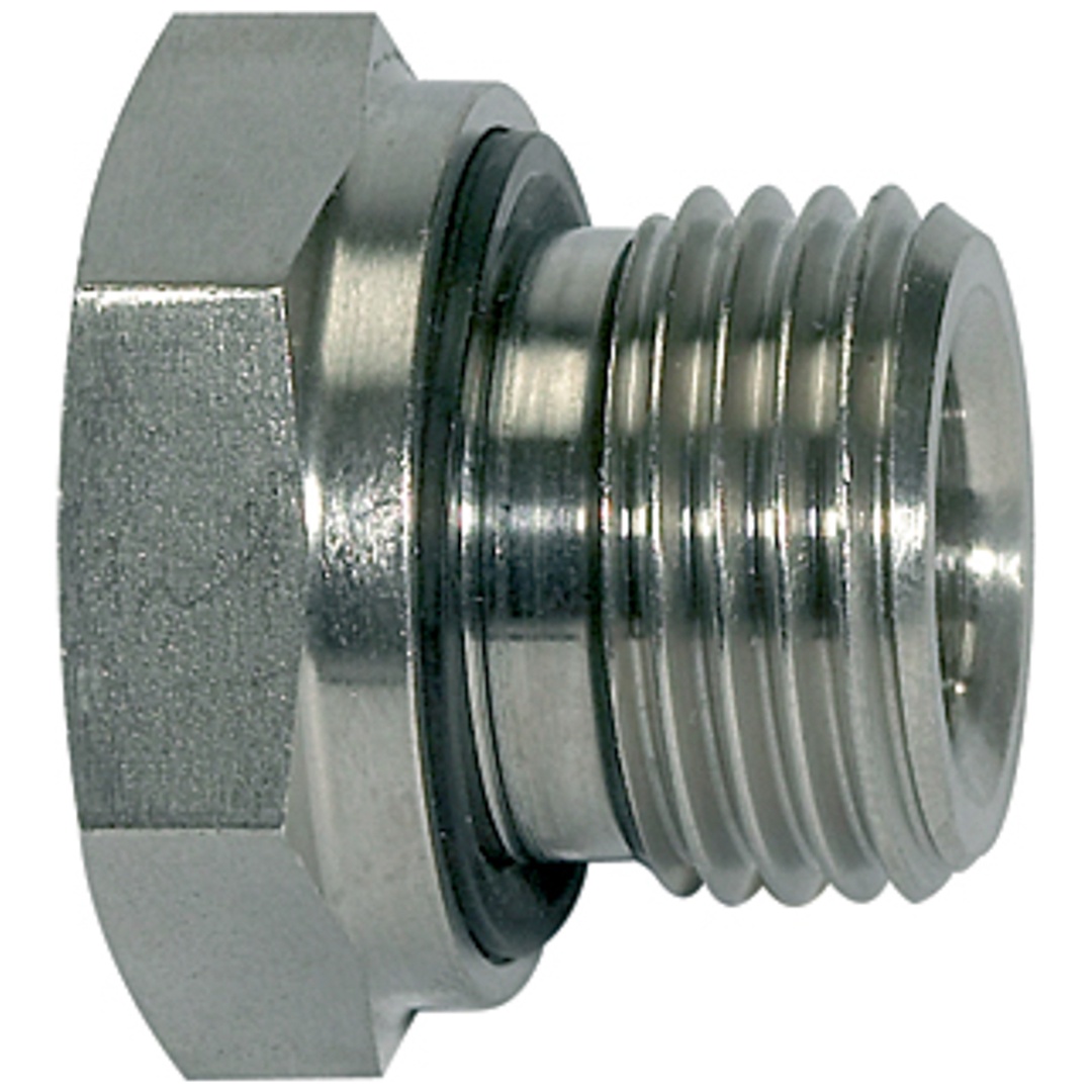 Riegler Kurze Wechselreduzierung, Weichdicht., G1/2 a. G1/4 i., ES 1.4571