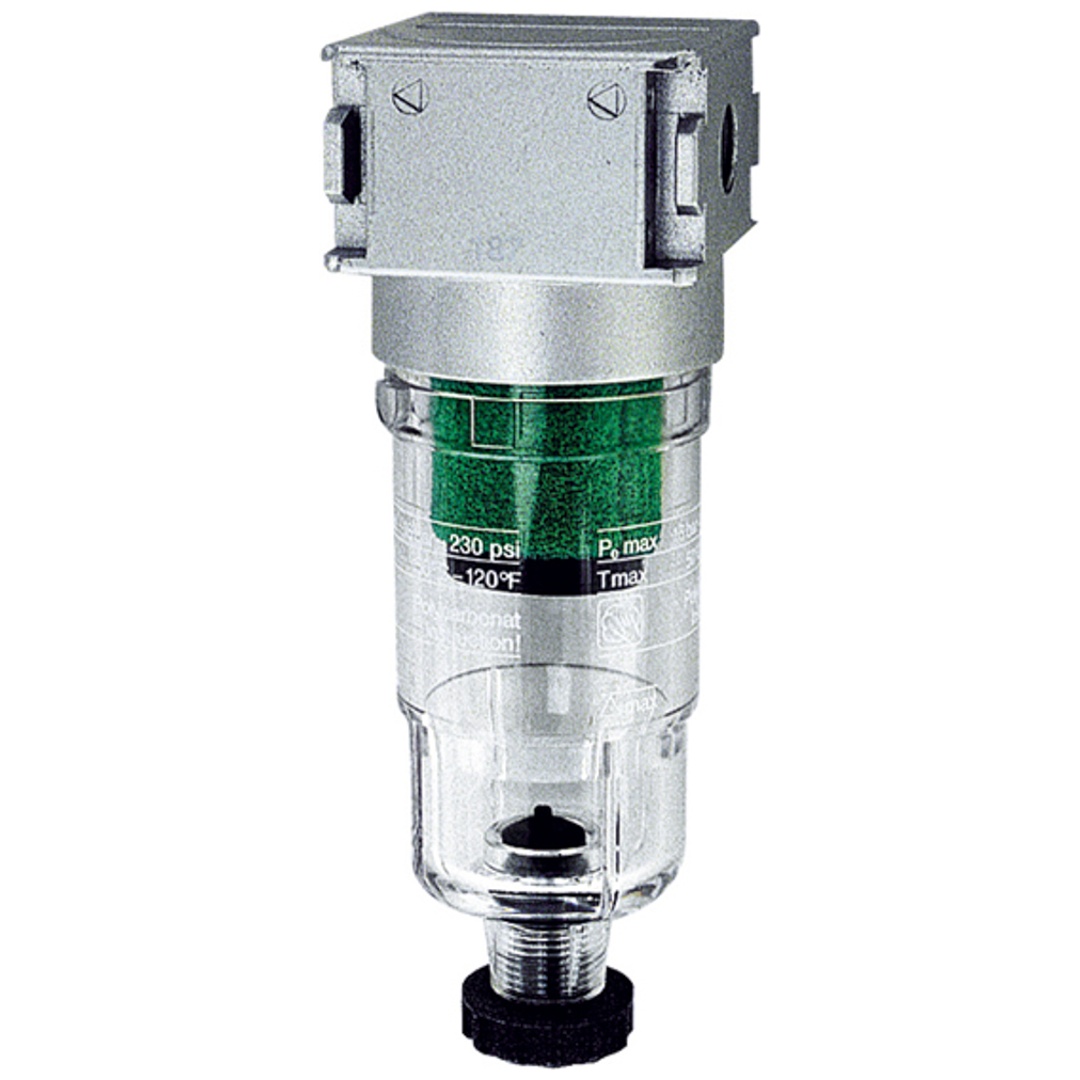 Riegler Mikrofilter »multifix-mini« mit PC-Behälter, 0,01 µm, BG 0, G 1/8
