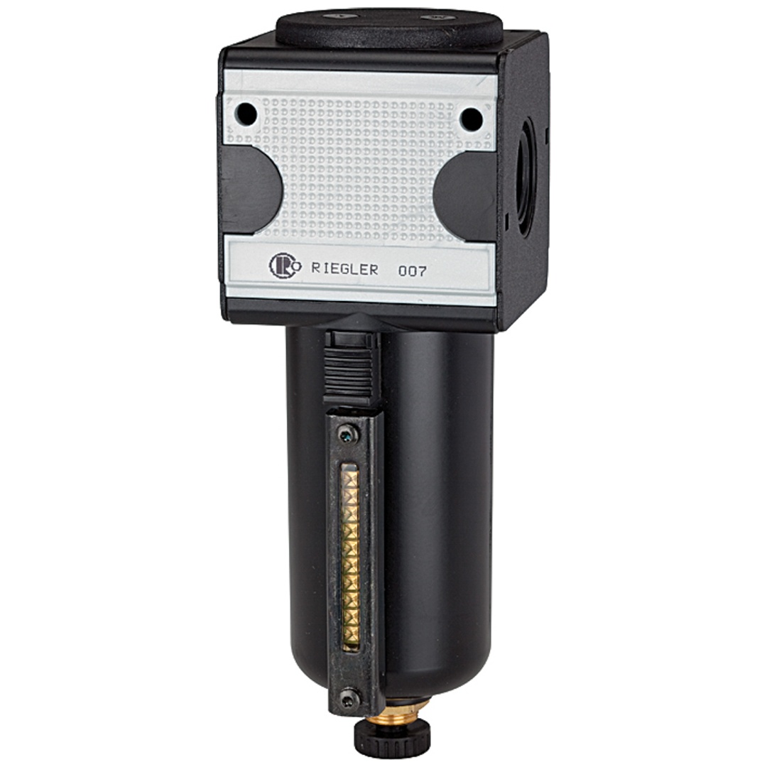 Riegler Mikrofilter »multifix«, mit Metallbehälter, 0,01 µm, BG 1, G 1/4