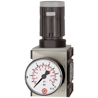 Riegler Druckregler »FUTURA«, inkl. Manometer, BG 1, G 1/4, 0,1 - 1 bar