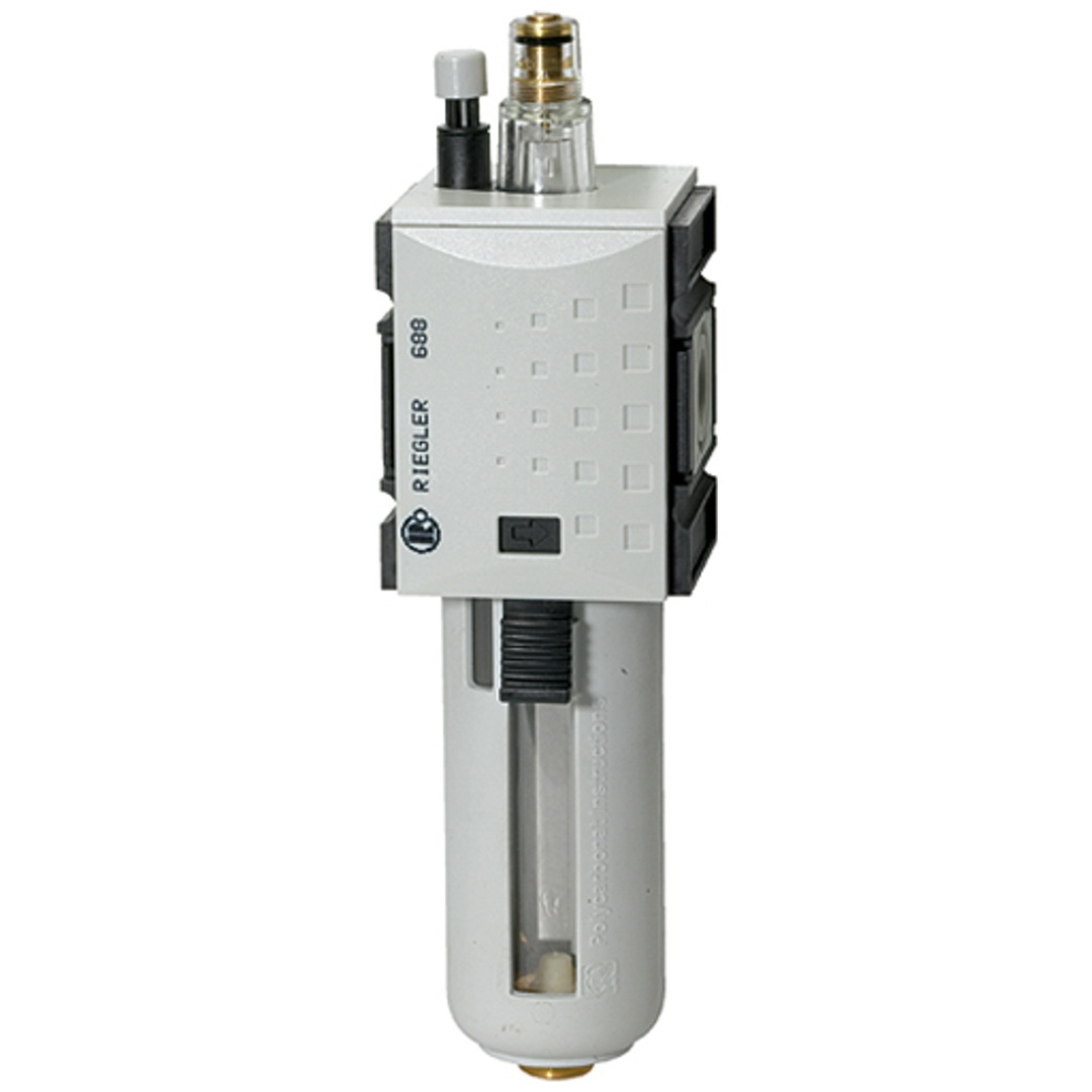 Riegler Nebelöler »FUTURA«, Polycarbonatbehälter, Schutzkorb, BG 2, G 3/8