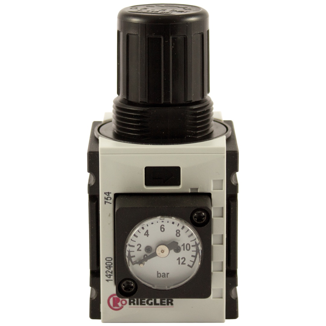 Riegler Druckregler »FUTURA-mini«, Kompaktmano., BG 0, G 1/4, 0,5-8 bar