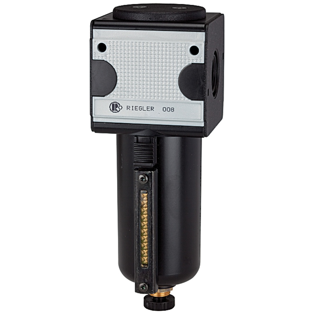 Riegler Vorfilter »multifix«, mit Metallbehälter, 0,3 µm, BG 1, G 1/4