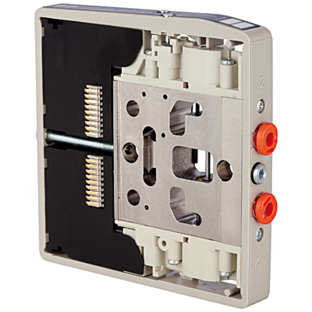Riegler Ventilscheibe HDM, Anschl.4mm, 2x3/2 NO mono oder 5/3 Mitte bel.
