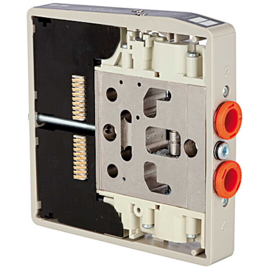 Riegler Ventilscheibe HDM, Anschl.8mm, 2x3/2 NC mono oder 5/3 Mitte entl.