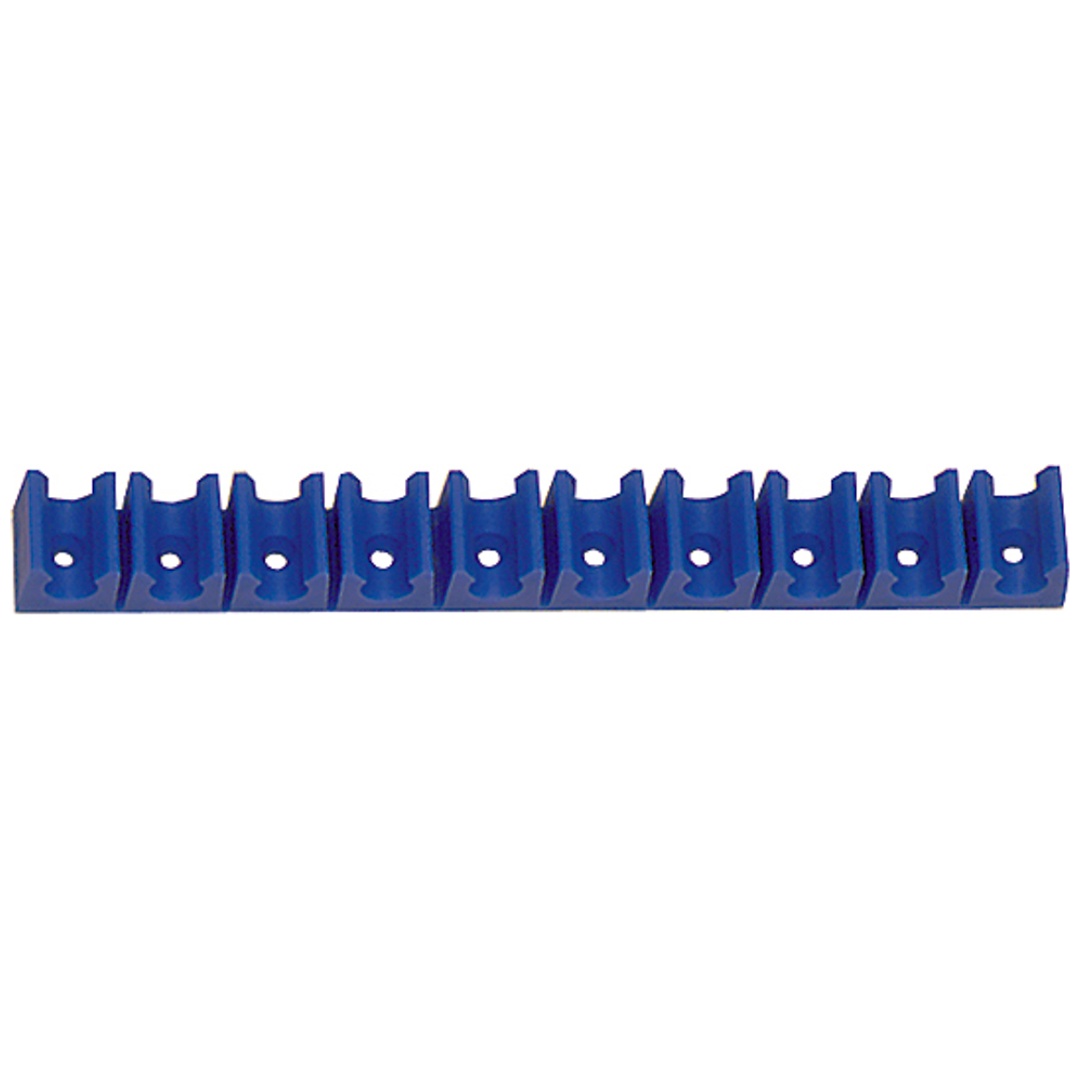 Riegler Schlauch-Klemmleiste, Polyethylen, für Schlauch Außen-Ø 10 mm
