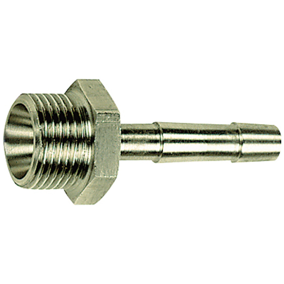 Riegler Einschraubschlauchtülle, R1/2 a., Schlauch LW 13, SW24, ES 1.4571