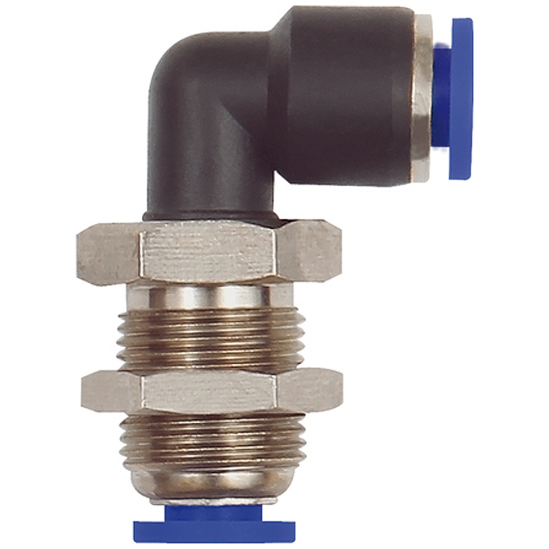 Riegler L-Schott-Steckverbindung »Blaue Serie« mini, M8x0,75, Schl.-Ø 3