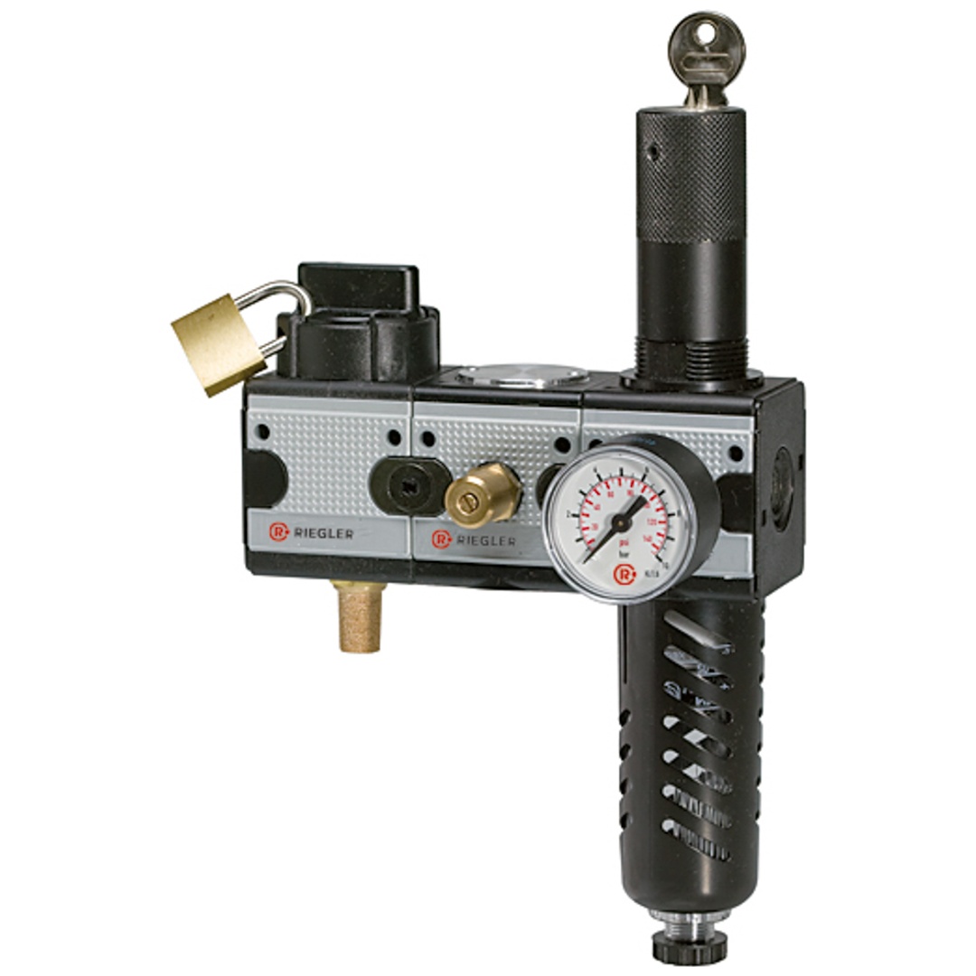 Riegler Wartungsstation SAFETY »multifix«, KH-AV-FR, HA, BG 1, G 1/4