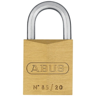 ABUS Vorhangschloss Messing 85/20 gl.-0196