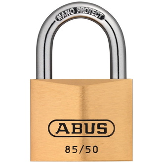 ABUS Vorhangschloss Messing 85/50 vs. Lock-Tag