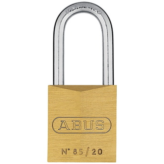 ABUS Vorhangschloss Messing 85/20HB22 vs.