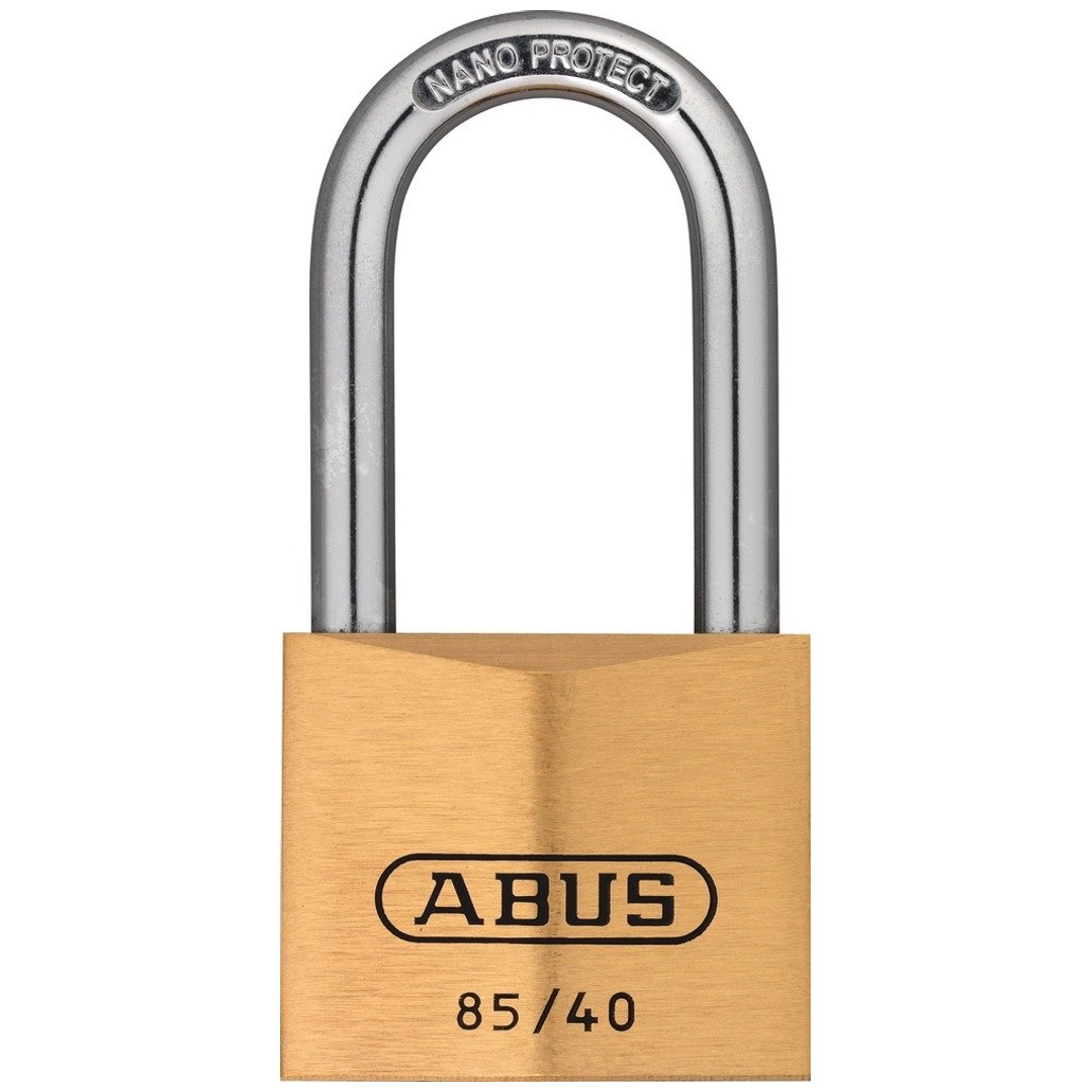 ABUS Vorhangschloss Messing 85/40HB40 vs. Lock-Tag