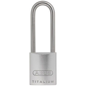 ABUS Vorhangschloss TITALIUM 86TIIB/45HB80 ohne Zylinder