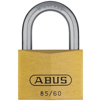 ABUS Vorhangschloss Messing 85IB/60 gl.