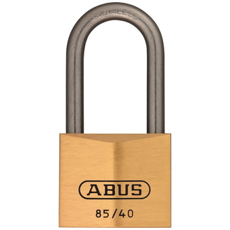 ABUS Vorhangschloss Messing 85IB/40HB40 gl.