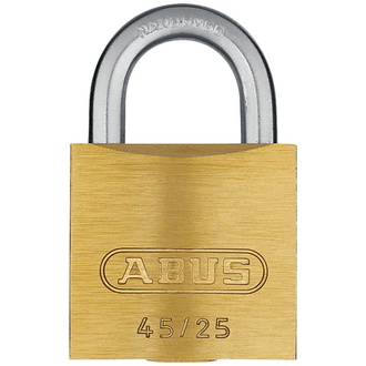 ABUS Vorhangschloss Messing 45/25 B/SB