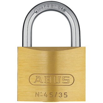 ABUS Vorhangschloss Messing 45/35 B/SB