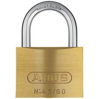 ABUS Vorhangschloss Messing 45/60 vs. Lock-Tag