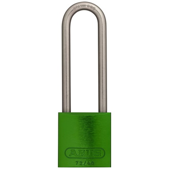 ABUS Vorhangschloss Aluminium 72IB/40HB40 grün gl.