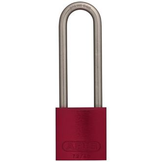 ABUS Vorhangschloss Aluminium 72IB/40HB75 rot vs.