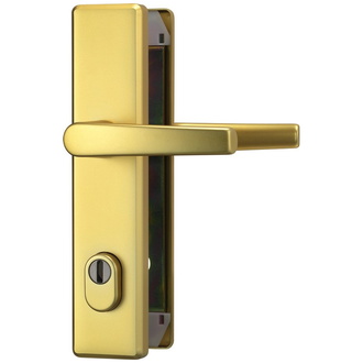 ABUS Schutzbeschlag HLZS814 F3 beidseitig Drücker EK