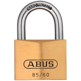 ABUS Vorhangschloss Messing 85/60 gl.-2703