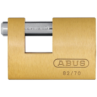 ABUS Vorhangschloss Monobloc 82/70 gl.-8511