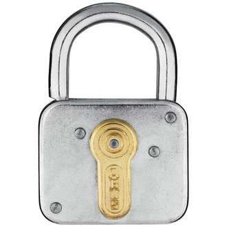 ABUS Vorhangschloss Tradition 235Z/50 gl. Nr.1