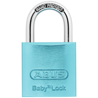 ABUS Vorhangschloss TITALIUM 645TI/30 BabyLock hellblau