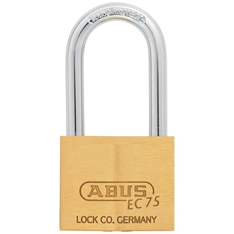 ABUS Vorhangschloss Messing 75/40HB40 vs.