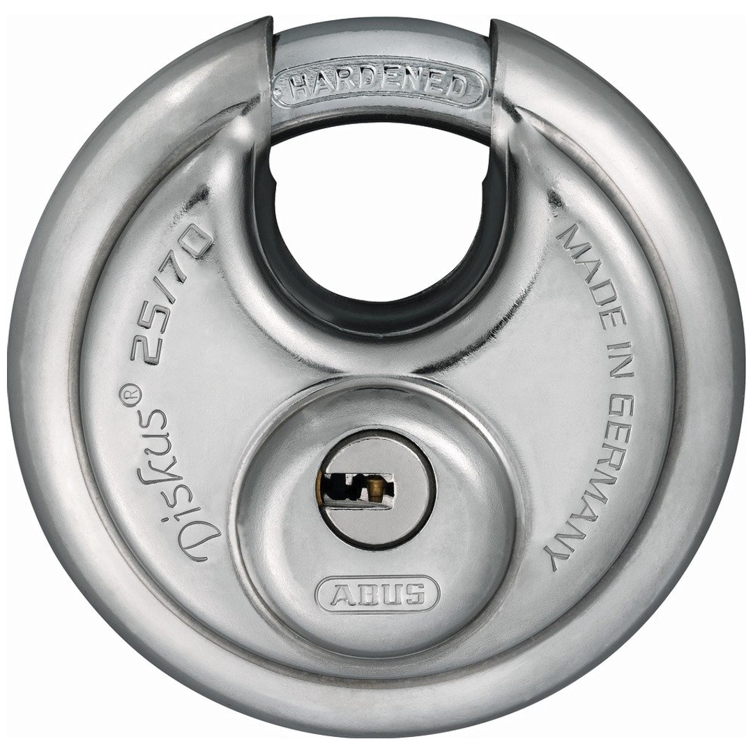 ABUS Vorhangschloss 25/70 vs. je 5 Schlüssel Lock-Tag