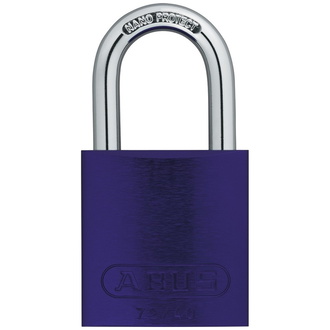 ABUS Vorhangschloss Aluminium 72/40 lila gl.