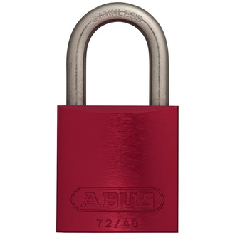 ABUS Vorhangschloss Aluminium 72IB/40 rot gl.