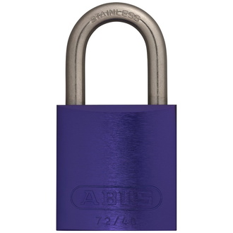 ABUS Vorhangschloss Aluminium 72IB/40 lila gl.