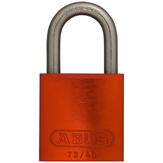 ABUS Vorhangschloss Aluminium 72IB/40 orange gl.