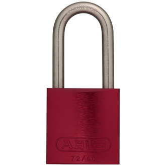 ABUS Vorhangschloss Aluminium 72IB/40HB40 rot vs.