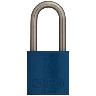 ABUS Vorhangschloss Aluminium 72IB/40HB40 blau vs.